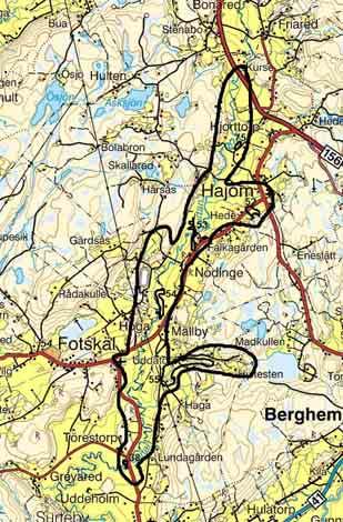 STOROMRÅDE 2 SURTANS RAVINSSYSTEM Surtans dalgång är öppen, bred och sedimentfylld och liknar i mångt och mycket de andra ravinsystemen i kommunen (Viskan och Storån) men är något mindre dramatisk.