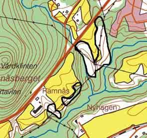 63 BETADE RAVINER LÄNGS SKRÅLABÄCKEN Natúrtyp: Öppen hagmark Klassificering: Utgår Ekonomiskt