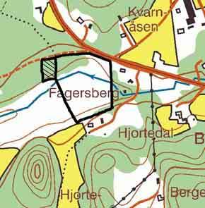 68 BETESMARKER VID FAGERSBERG Natúrtyp: Öppen hagmark Klassificering: Klass 3 Ekonomiskt kartblad: 6C 5d Storlek:2,5ha LANDSKAP Det omgivande landskapet präglas starkt av kontrasten mellan
