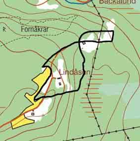 82 HAGMARK VID LINDÅSEN Natúrtyp: Blandlövhage Klassificering: Utgår Ekonomiskt kartblad: 6C 6e Storlek:4,5ha LANDSKAP Se storområde.