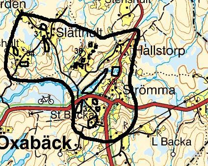 STOROMRÅDE 1 LANDSKAPET KRING STORE MOSSE, BACKA OCH GUNBJÖRNSTORP I omgivningarna runt Store mosse finns flera områden med intressanta ängs- och hagmarker.
