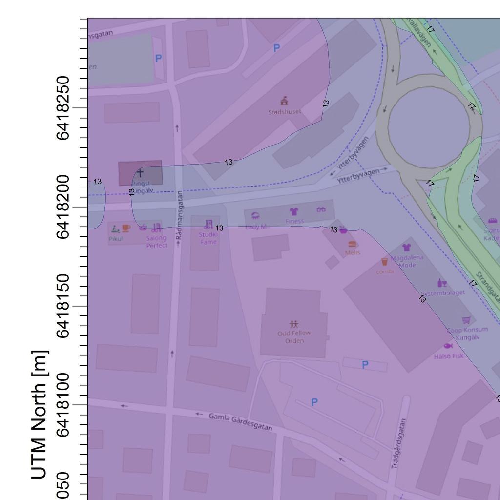 PROJECT TITLE: Bilaga 9 Kvävedioxid årsmedelvärde delområde syd kvävedioxid