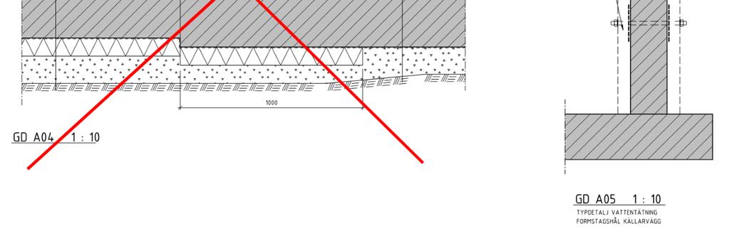 11. Undvik lägesförflyttning Planritningar ska ha samma insättningspunkt för ritram i förhållande till byggnad för att underlätta överlagring av PDF:eroch följa upp ändringar.
