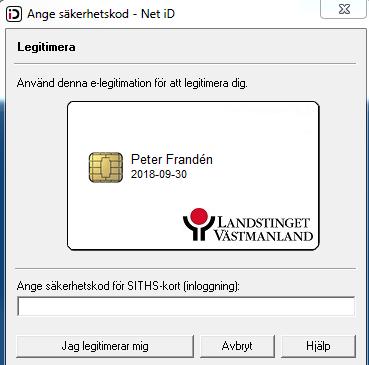 Adress: https://ltv.prator.systeam.se/eleg/pratorlogin Sätt i SITHS-kortet i läsaren.