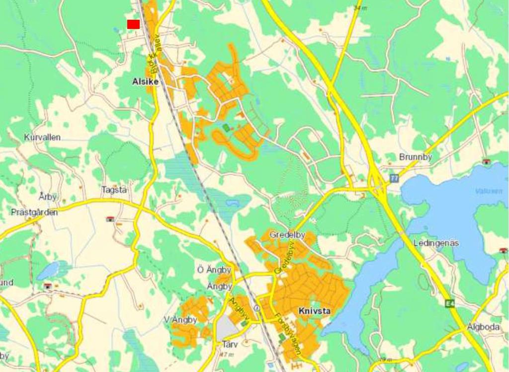 ANTAL BLAD: 10 BLAD NR: 3 Bakgrund Fastigheten Ekeby 1:156 i Alsike, Knivsta kommun ska exploateras av Idun Invest AB. I dagsläget består fastigheten av obebyggd mark med skog och gräs.