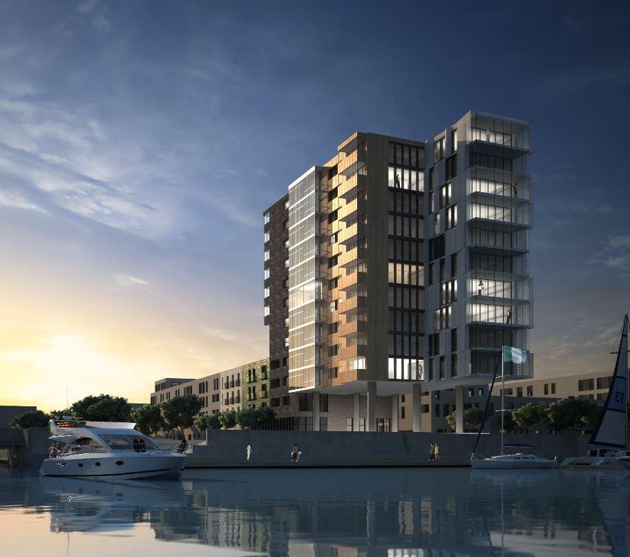 Illustration N1 arkitekter/oxygen architechts Bostäder med lokaler Program