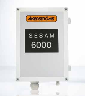 Sesam 6000 Mottagare Sesam 6000 systemet har två mottagarmodeller, varav den ena har 13 reläutgångar med växlande funktion och är förprogrammerad med applikationsprogram som väljs med ett vred för