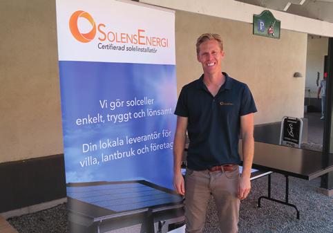 Frågorna var många, men svaren fick vi av Daniel på Solens Energi på dagens seminarium om investering i