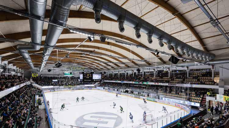T3 Arena Luleå Hållbara sporthallar med Träullit Funktionella och moderna