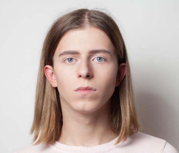 Hur feminin tycker du personen på bilden är? Inte alls feminin Extremt feminin 1 2 3 4 5 6 7 Hur maskulin tycker du personen på bilden är?