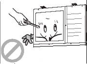 Don't attempt to repair the unit by yourself. If not, please ask the qualified personnel to install.