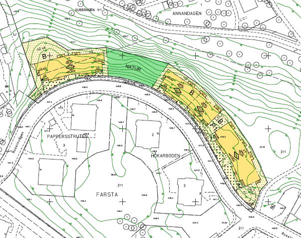 Sida 5 (11) Bild 2 Plankarta granskningshandling daterad 2017-03-22 Den föreslagna utökade markanvisningen