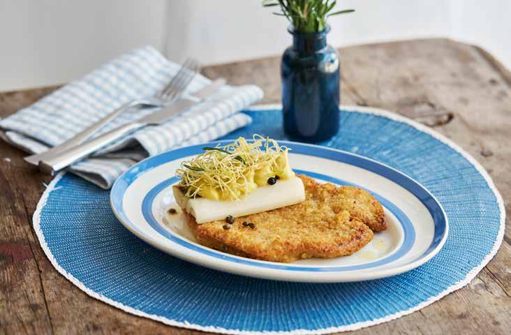 Mästare på Schnitzel Schnitzeln är en riktig klassiker - och med vår långa erfarenhet anser vi oss vara mästare på schnitzel.