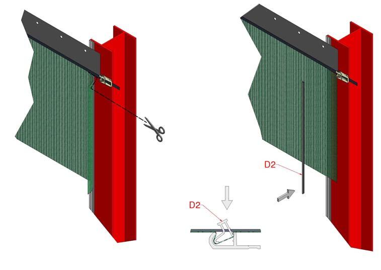 ATTENTION : Pour s'assurer que le cliquet fonctionne correctement, il doit y avoir un minimum de 150 mm de sangle (pour un cliquet de 50 mm) ou 100 mm de sangle (cliquet de 25 mm) autour du cylindre