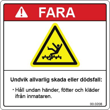 Object Hazard Danger, Keep Hands
