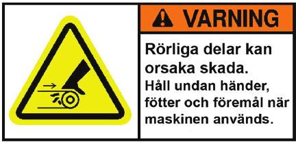 Hazard Warning, Moving Parts