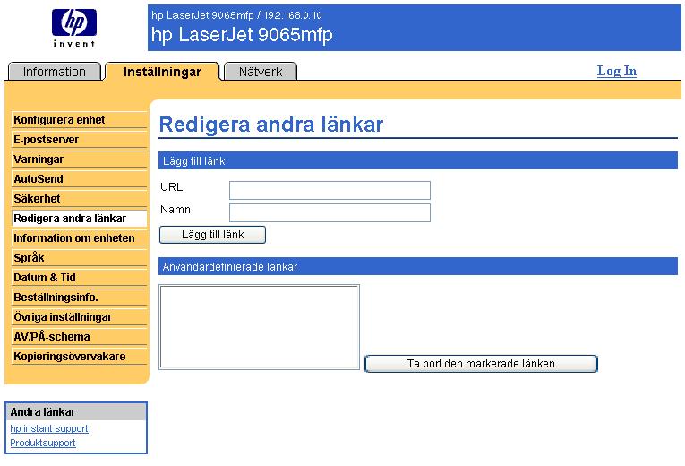 Obs! Se till att du inte tappar bort ditt lösenord. Kontakta IT-administratören eller tjänsteleverantören om du tappar bort lösenordet.