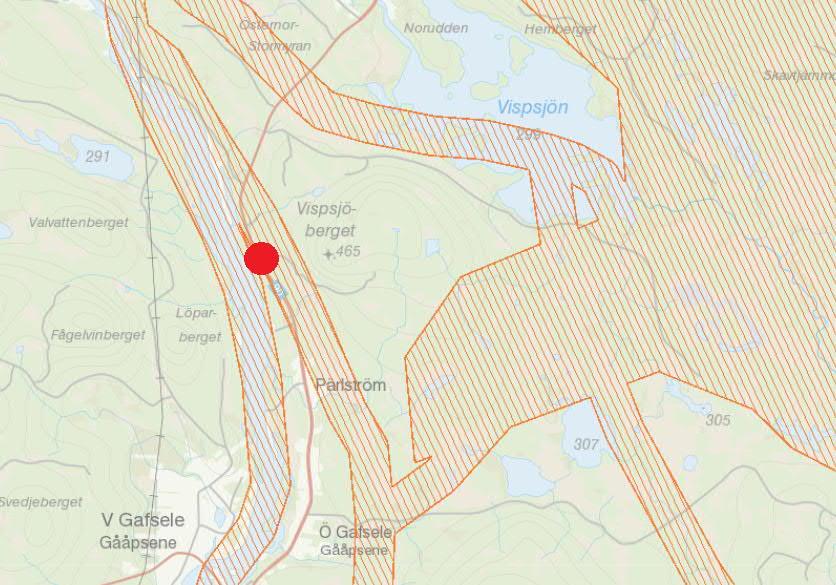 2. Gafsele Gafsele ligger ca 20 km söder om Åsele i riktning mot Sollefteå efter riksväg 90. LIS-området ligger norr om byn vid den f.d. campingplatsen Solgläntan.