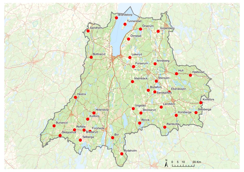 Regionalt serviceprogram Jönköpings län 2014-2020 Under 2017 beviljades tio investeringsstöd på sammanlagt 3,5 miljoner.