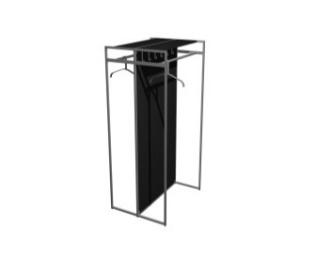 Takit-I double coat rack with wire rope, epoxy coated 22734 Takit-I double coat rack with wire rope, chromed 26057 Takit-II Double coat rack with backboard, epoxy coated 26714 Takit-II Double coat