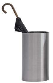 Rainwater collector for sizes 15 L and 20 L 310 Black epoxy painted steel Plastic bag holder ring for sizes 15 L, 20 L and 30 L 447 P5R pedal bin, polished stainless steel, height 330 mm 2894 P18R