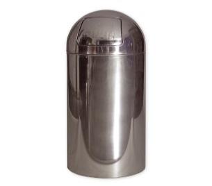 Octopush 50R paper basket, polished stainless steel 7829 Octopush 50RH paper basket, brushed stainless steel 8783 Tilting door and separate