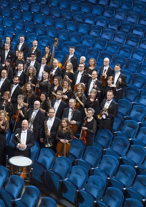 orkester 2019 2020 Flöjt Teodor Tirlea*, Annica de Val** (tjl), Jona Venturi, Verena Schulte (vik) Oboe Pelin Lius*, Thomas Bodin**, Matthias Azesberger (vik) Klarinett Johnny Jannesson*, Lars