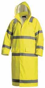 107 REGN REGNPLAGG, SVETSADE SÖMMAR 4324 REGNJACKA VARSEL 2000 100% polyester, PU-belagd, vind- och vattentät, andasfunktion, 185g/m² 3300 Varselgul # 5300 Varselorange S-XXL FUNKTIONALITET: Vind-
