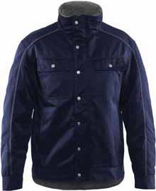 112 VIND/VÄTA/KYLA FODRADE JACKOR PASSAR TILL BYXA 1800 4805 VINTERJACKA PILOTMODELL 1900 70% polyester, 30% bomull, twill, vattenavvisande finish, 230g/m² 5600 Röd # 8800 Marinblå # 9400 Grå #