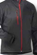 4949 SOFTSHELLJACKA SOFTSHELL 2517 100% polyester, 3-lagerstyg av softshelltyp, vind- och vattentät, andasfunktion, 300g/m²