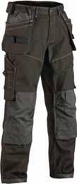 Knäna och fickorna är Cordura 1000-förstärkta och spikfickorna är försedda med dragkedja, vilket ger möjlighet till löst hängande- eller fasta spikfickor. 1999 är utan tvekan framtidens hantverksbyxa!