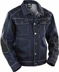 1960 HANTVERKSBYXA STRETCH X1900 1141 55% bomull, 15% polyamid, 30% polyester, denim, belagd, CORDURA Denim, 340 g/m² 8999 Marinblå/Svart C44-C62, C146-C156, D84-D124 FUNKTIONALITET: Förböjda ben.