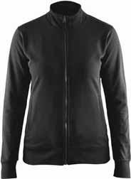 134 DAM PROFIL NYHET! 3372 TRÖJA DAM 1158 100% bomull, french terry, 320 g/m² 1000 Vit # 5600 Röd # 8900 Marinblå # XXS-XXXL DETALJER: Ståkrage.