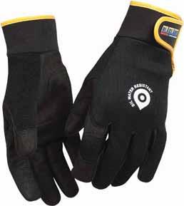 157 HANDSKAR OFODRAT 2243 ARBETSHANDSKE 3940 Syntetläder, spandex 8-12 FODER: Ofodrad. HANDFLATA: Förstärkt handflata.