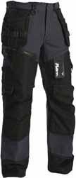 Vår X1500 har en snygg design och finns i bomull, polyester/bomull, CORDURA DENIM och softshell *. *Vår softshellbyxa i X1500 hittar du på sid.116.