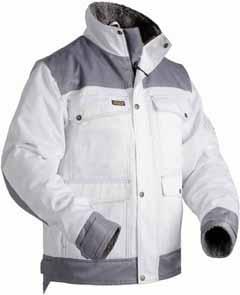 4835 VINDTÄT FLEECEJACKA 2520 100% polyester, 3-lagersfleece, vindtät, 460g/m² 1094 Vit/Grå S-XXXL FUNKTIONALITET: Vindtätt material med andasfunktion. DETALJER: D-ring. ID-kortsficka infällbar.