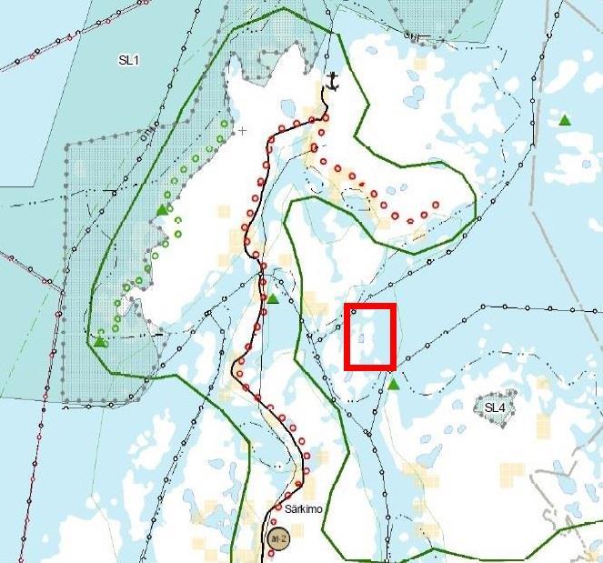 6 BILD 3. Utdrag ur Österbottens landskapsplan. Österbottens förbund Etapplandskapsplan 1 Kommersiell service godkändes av Österbottens förbunds landskapsfullmäktige 14.5.