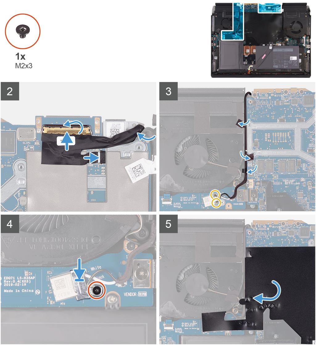 1. Kontrollera att enheten med handledsstödet är placerad med tangentbordet riktat mot dig. 2.