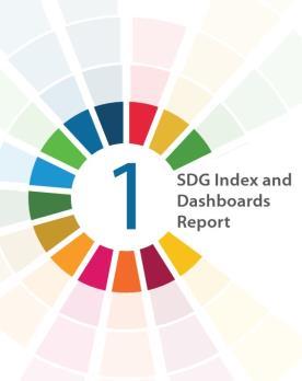 Bild 1 Hur går det för Sverige? SDG Index and Dashboard Report. Visar hur olika länder och världsdelar ligger till.