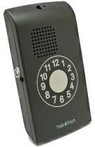 Ökad tidsförståelse Modell: My time Genom att trycka på knappen så får du uppläst vad klockan är. Du kan välja mellan analog eller digital tid.