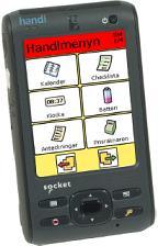 Modell: Handi Socket (äldre sortiment) Handi Socket är en handdator med programvara utan telefonfunktion och kamera.