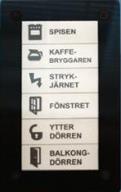 Påminnelsestöd Modell: C.STATUS C-status är ett påminnelsestöd för personer som har behov av ökad trygghet i hemmet, och som behöver hjälp med att komma ihåg saker som annars orsakar stark oro.