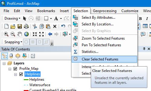 24 1. Allmängiltig information om ritning i ArcGIS/ArcMap Om du ritat fel, kan du stega bakåt med CtrlZ.