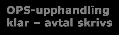 OPS-upphandling (juni)