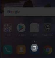 Använda Huawei Share för att ta emot filer: Svep nedåt från statusfältet för att öppna meddelandepanelen och peka sedan på för att aktivera Huawei Share.