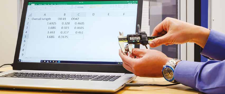USB ITN Direct anslutningskabel Datainmatningsenhet (en enhet) USB Input ToolDirect ger en enkel och billig metod för att ansluta ett Digimatic-mätdon till en dator.