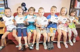 Besuch der Vorschulkinder aus der Kita Kunterbunt : 5. Unterricht in der Bibliothek Im Juni nutzten sechs Schulklassen das Angebot Unterricht in der Bibliothek durchzuführen. Es kamen die 5. und 6.