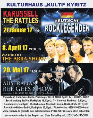 Kyritzer Knatterblatt 25 Nr. 03/2016 MÖBELHAUS An der B5 Nr. 1 16866 Kyritz Tel. 033971 71539 info@remus-moebel.de www.