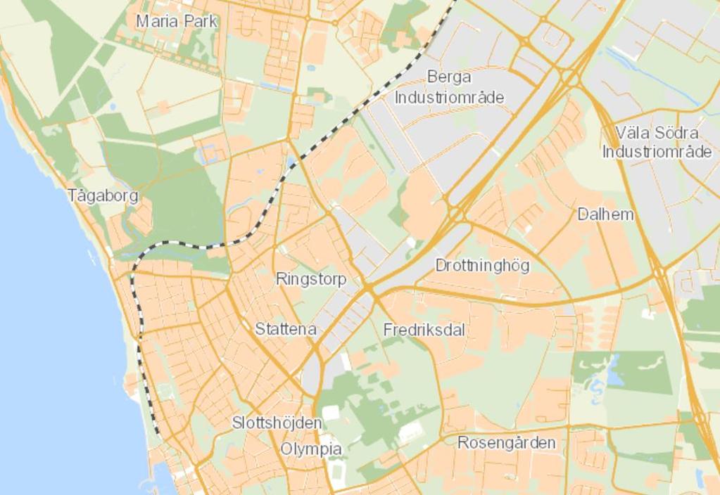 Ändring av stadsplan (1283K-7564) för del av Bergaområdet (Musköten 9 och 15), Helsingborgs stad Underlag för planuppdrag Syfte och process Detaljplanens syfte Syftet med ändringen är att upphäva