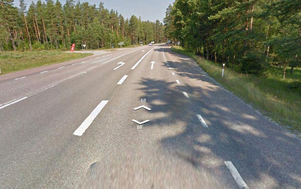 google maps Södergående körfält Kollisions